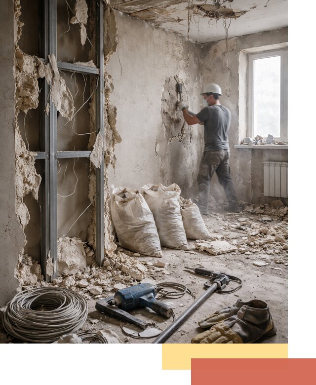 Профессиональный демонтаж зданий и конструкций в Лиски