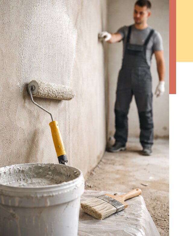 Нанесение бетоноконтакта на стены в Лиски от 4595 руб. быстро и недорого | ОТДЕЛОЧНИК-Лск