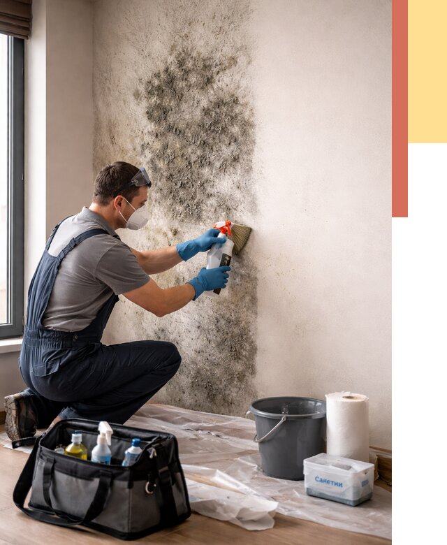 Удаление плесени со стен в Лиски от 2352 руб. — быстро и недорого | ОТДЕЛОЧНИК-Лск