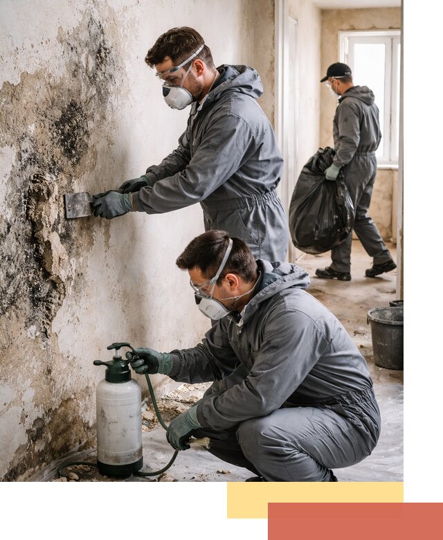 Удаление плесени со стен профессионально в Лиски