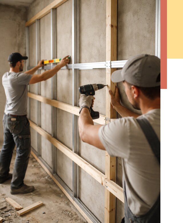 Устройство обрешетки под панели в Лиски от 2298 руб. — монтаж под ключ | ОТДЕЛОЧНИК-Лск