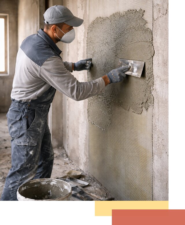 Штукатурка стен по сетке в Лиски под ключ качественно и быстро