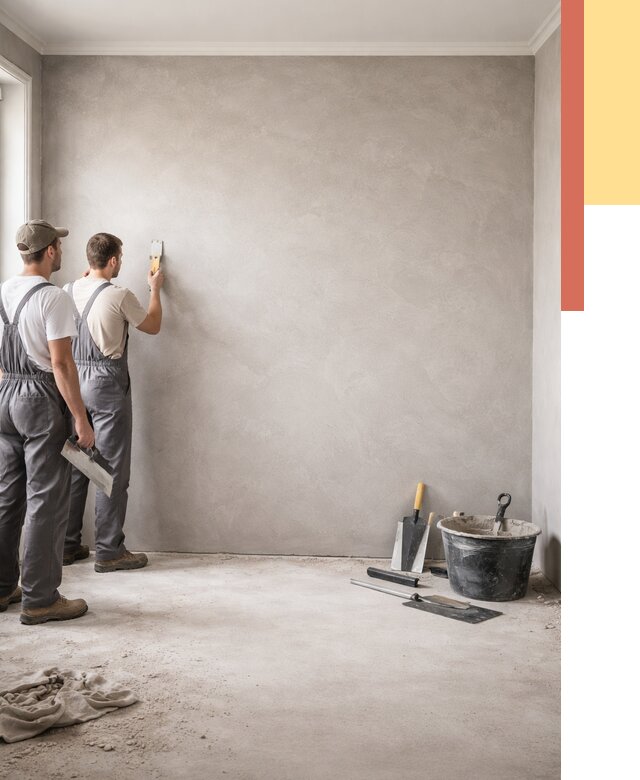 Микробетон на стены в Лиски от 1368 руб. — нанесение и отделка | ОТДЕЛОЧНИК-Лск