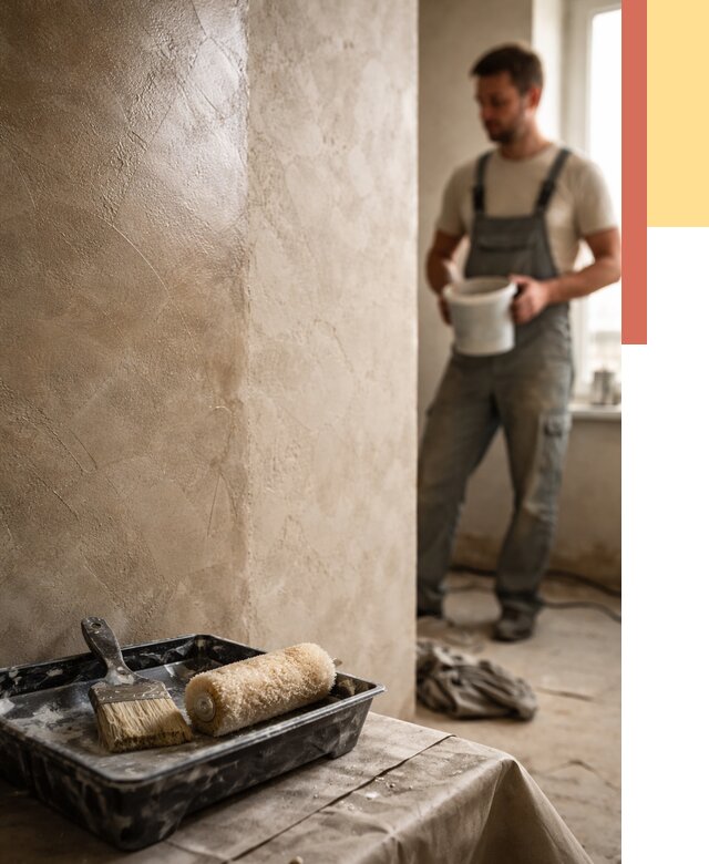 Нанесение воска на штукатурку в Лиски от 3829 руб. | Услуги ОТДЕЛОЧНИК-Лск