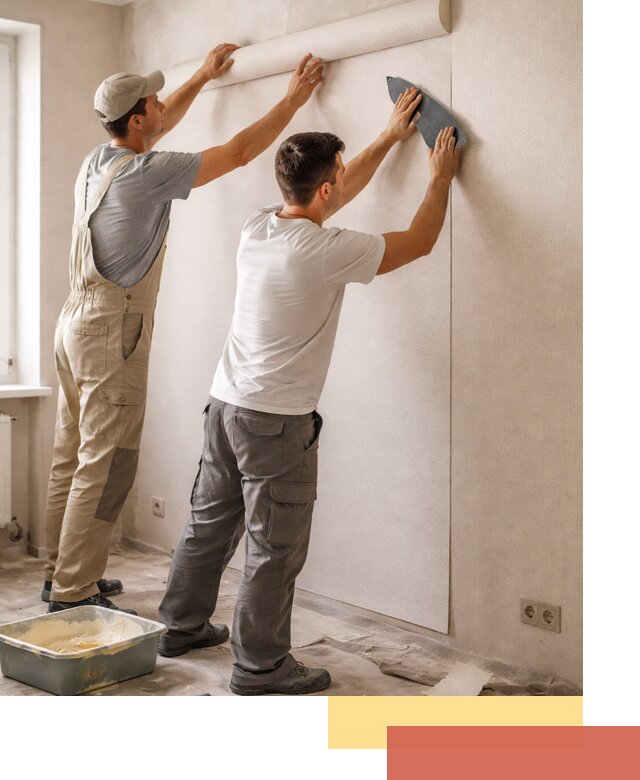 Поклейка виниловых обоев в Лиски профессионально и качественно