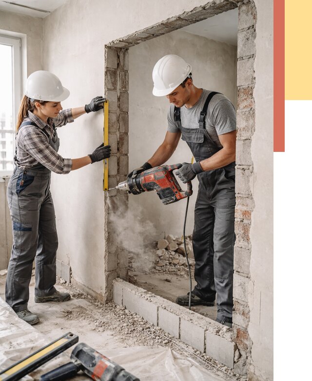 Создание проемов в стенах в Лиски от 7112 руб. — алмазная резка и расширение | ОТДЕЛОЧНИК-Лск