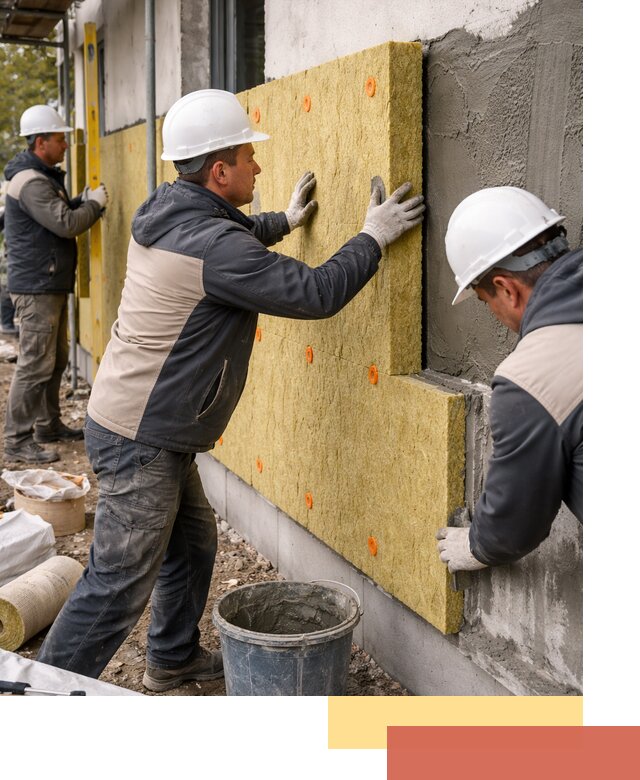 Утепление стен минватой в Лиски — тепло и звукоизоляция