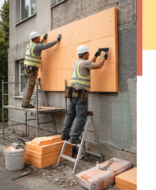 Утепление стен пеноплексом в Лиски от 2024 руб./м2 — быстро и недорого | ОТДЕЛОЧНИК-Лск