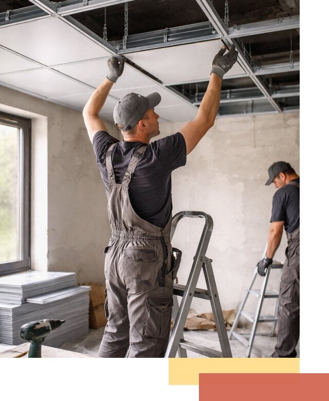 Монтаж кассетного потолка в Лиски качественно и быстро