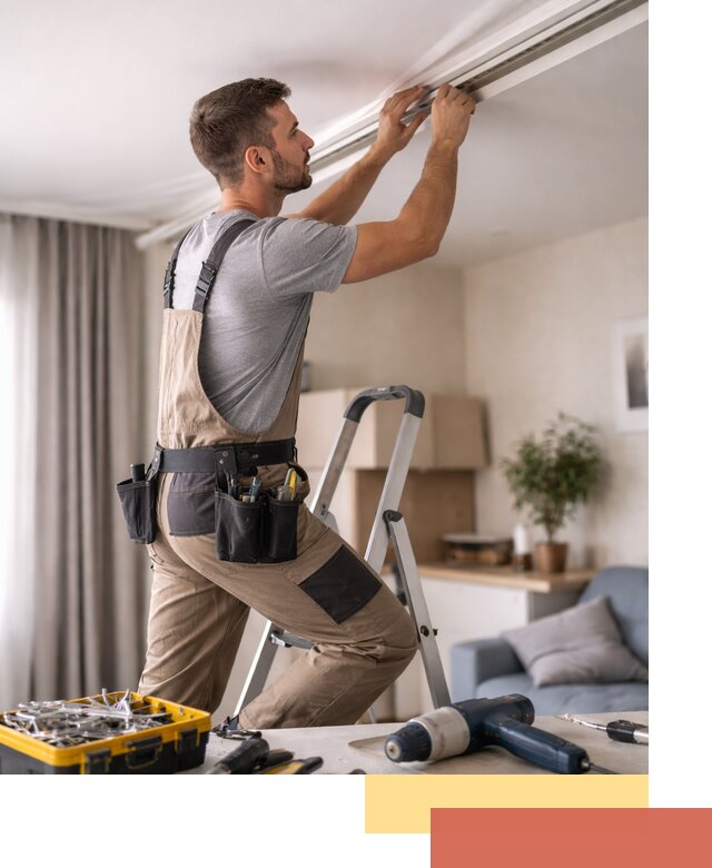 Ремонт натяжных потолков в Лиски — качественно и оперативно