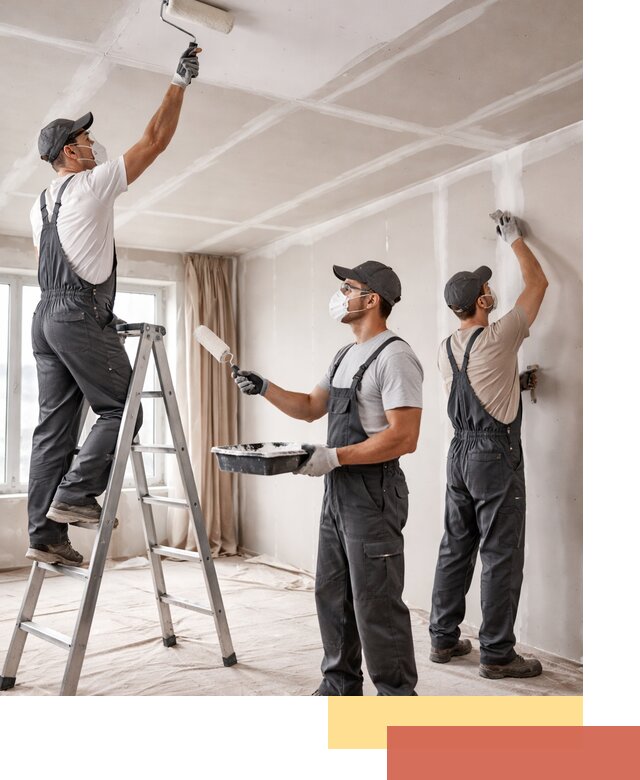 Покраска потолка из гипсокартона в Лиски качественно и недорого