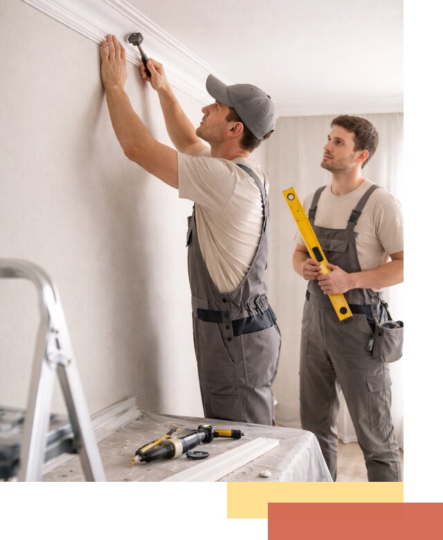 Монтаж потолочного плинтуса в Лиски качественно и быстро