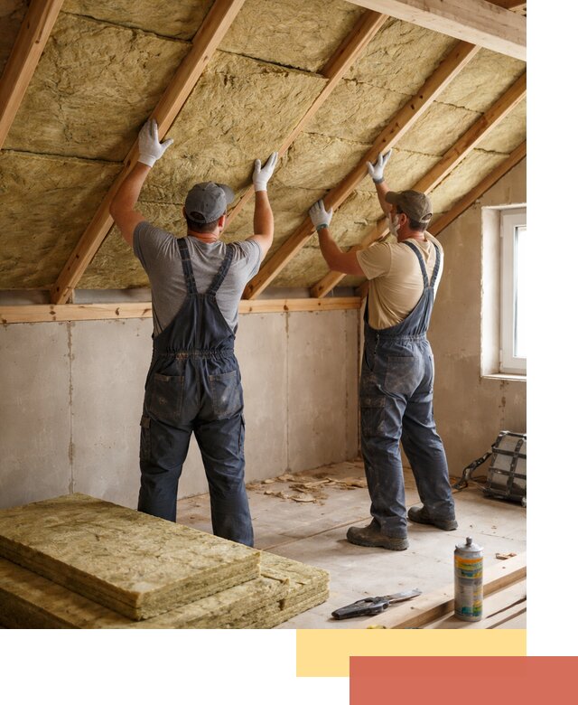 Утепление потолка минеральной ватой в Лиски